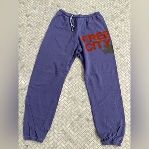 FreeCity Purple Sweatpants